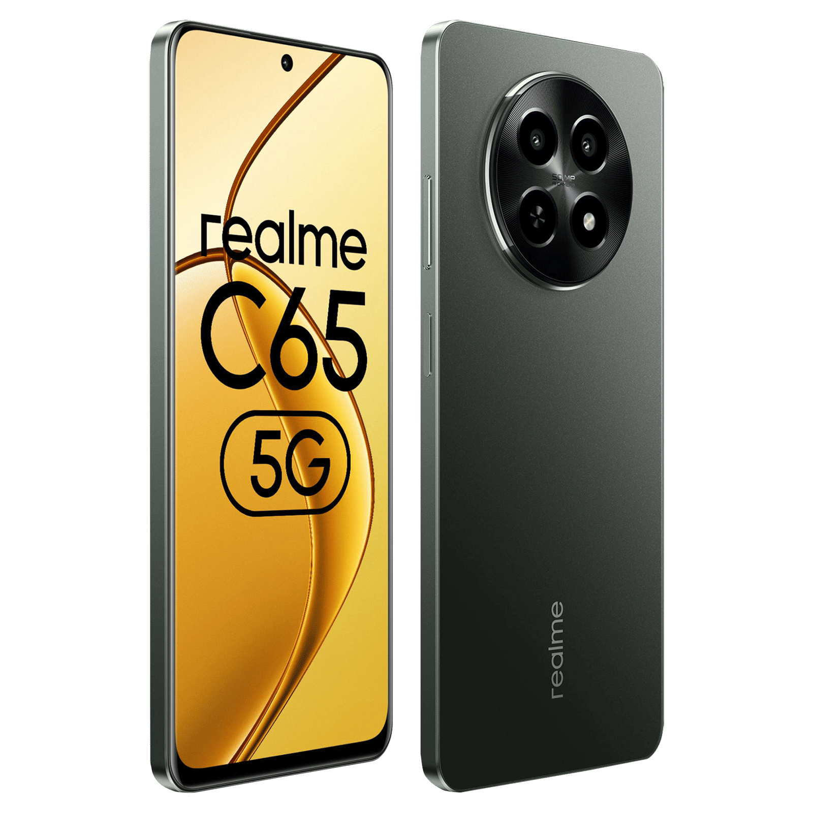 Buy realme C65 5G (6GB RAM, 128GB, Glowing Black) Online – Croma